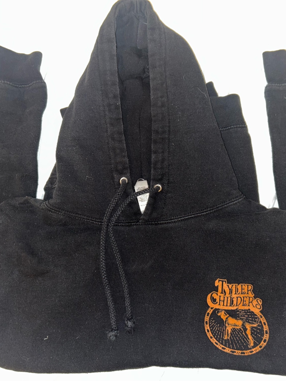 Tyler Childers Red Rocks Hoodie Black and Orange
